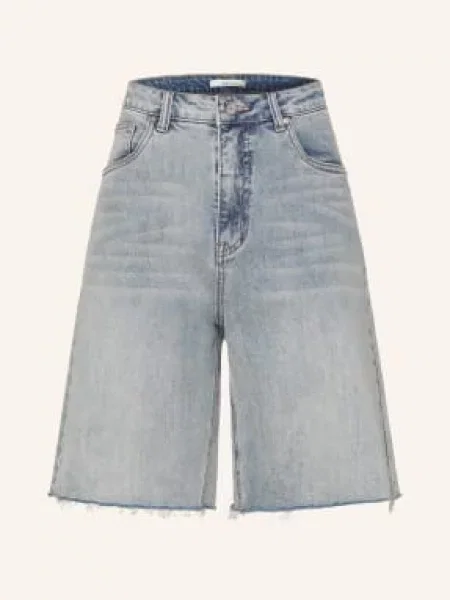 Gestuz Bermudy Jeansowe Gznoma blau niebieskie