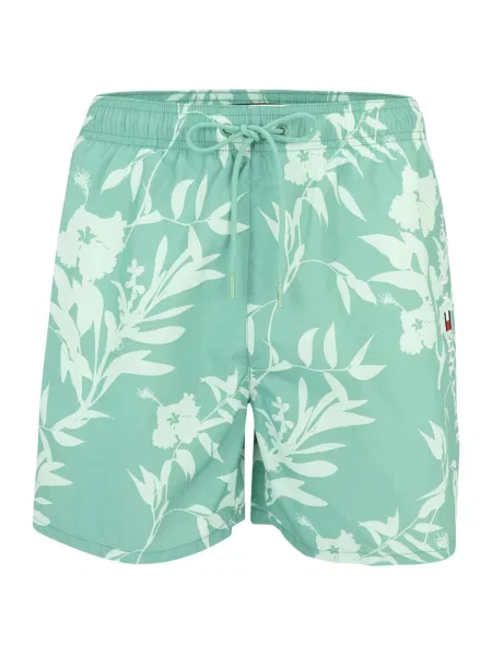 Tommy Hilfiger Underwear Șorturi de baie turcoaz / mentă verde