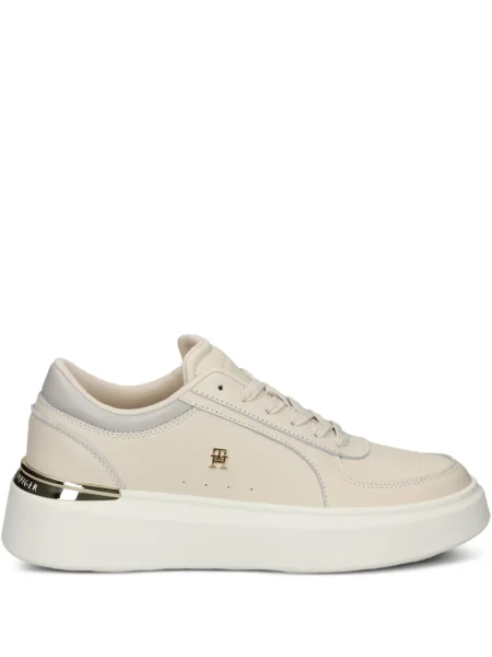 Sneakerși Tommy Hilfiger cu șireturi din dantelă