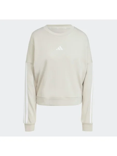 ADIDAS SPORTSWEAR Športna majica Essentials svetlo bež bela