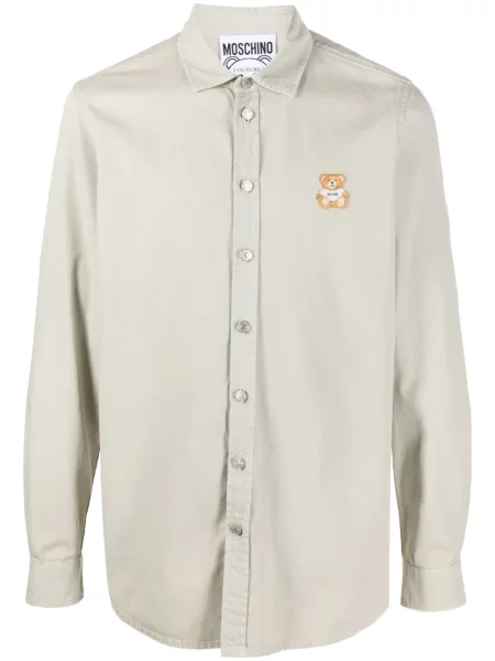 Плюшено мече риза Moschino зелено