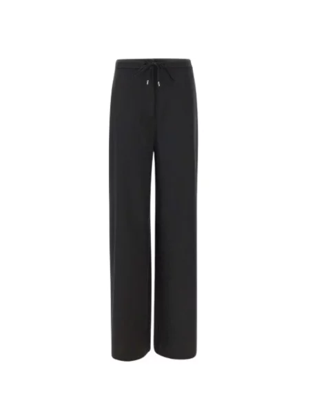 Spodnie Max Mara Studio wełniane czarne