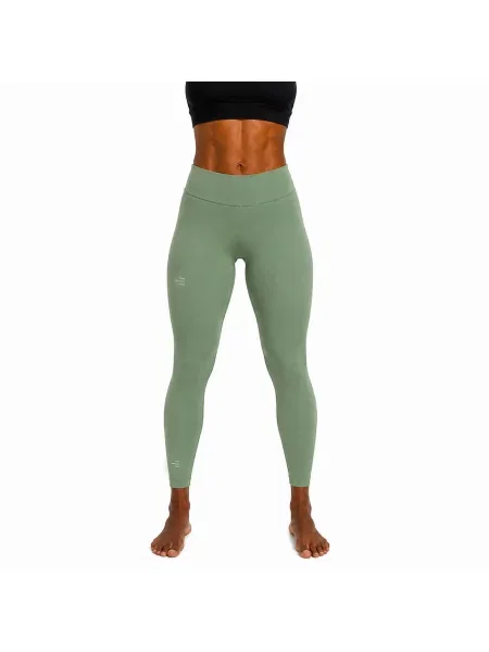 Sportowe legginsy dostępne w wielu kolorach zielone