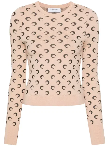 Pulover Marine Serre din jacard
