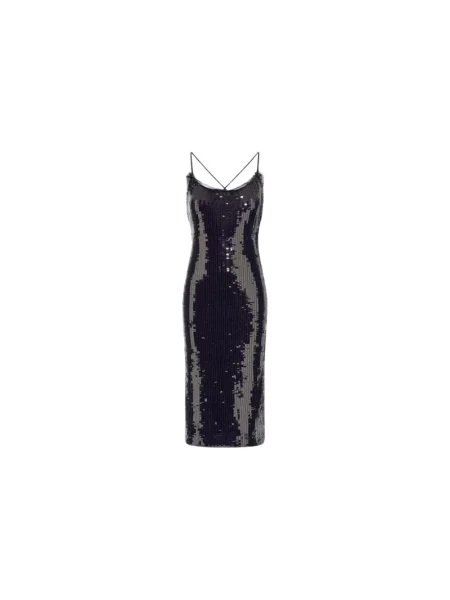 Sukienka midi Roberto Cavalli czarna