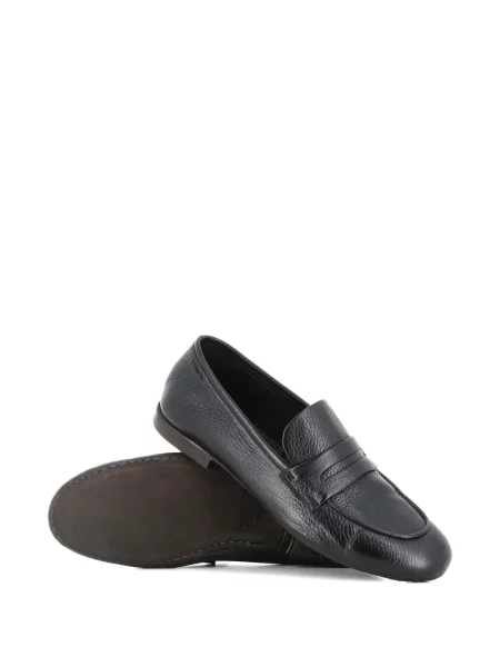 Pantofi loafer Alexander Hotto din piele negru
