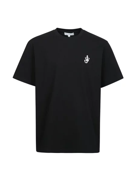 Koszulka Jw Anderson z krótkim rękawem z logo czarna