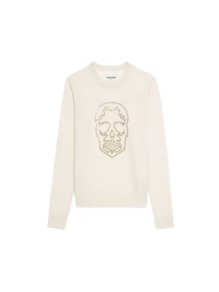 Sweter Zadig & Voltaire beżowy