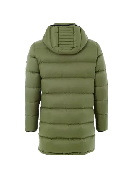 Geacă Moose Knuckles cu glugă verde