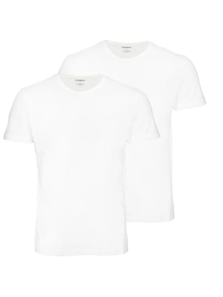 Emporio Armani Tricou | Regular Fit alb