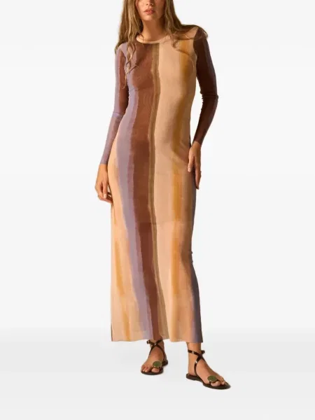 Lung rochie maxi Jbq cu imagine cu imprimeu abstract