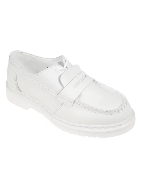 Mokasyny Mm6 Maison Margiela na platformie retro białe