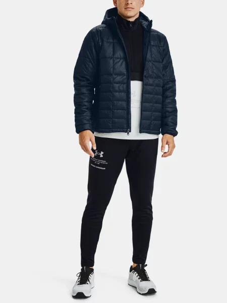 Geacă Under Armour cu glugă negru
