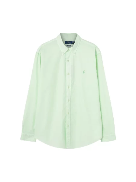 Polo Ralph Lauren koszula Sport Shirt regular z kołnierzykiem klasycznym zielony