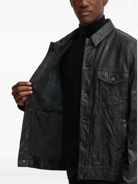 Geanta de piele Zadig&voltaire negru