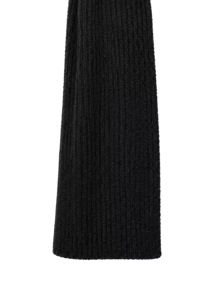 Fular Low Classic tricotate clasic negru