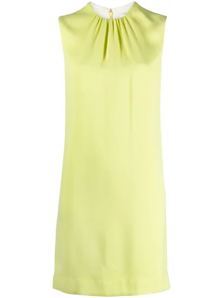 Rochie fără mâneci Lanvin fără mâneci galben