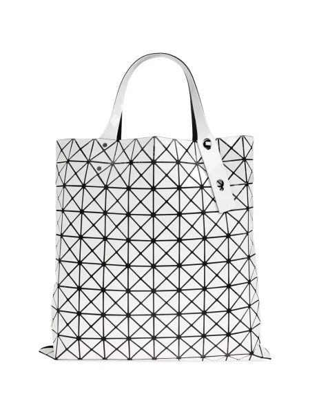 Geantă Bao Bao Issey Miyake cu imagine cu imprimeu geometric alb