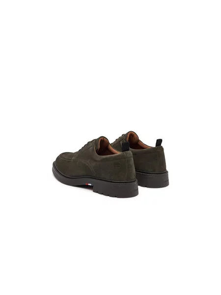 Cipele Tommy Hilfiger Corporate Casual Sde Deck Shoe zelena