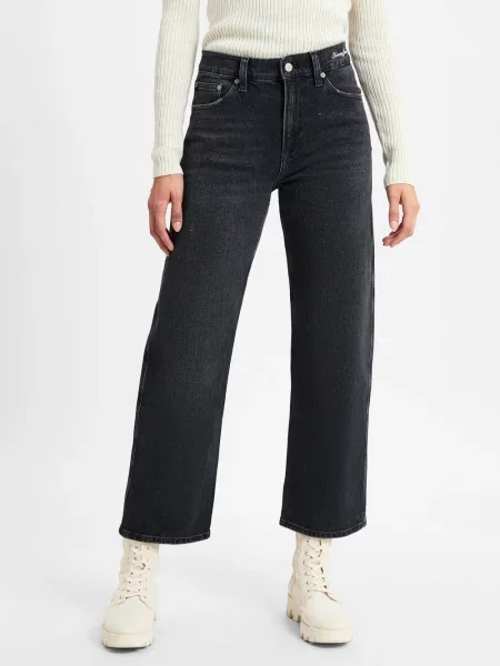 Tommy Jeans Dżinsy Betsy Mid Loose Kobiety jednolity szary