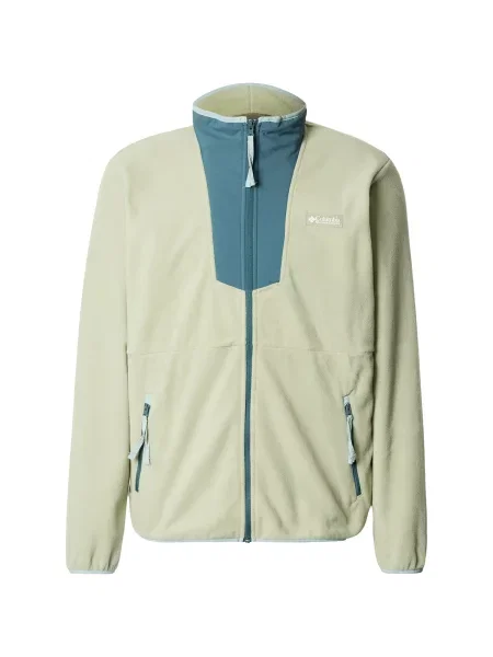 COLUMBIA Funkcionalna jopa iz flisa Sequoia Grove cijansko / pastelno zelena modra