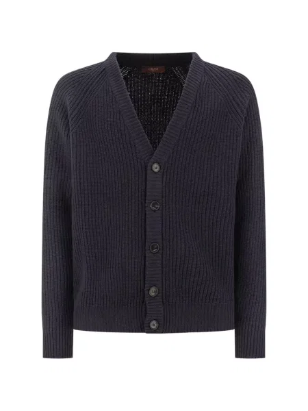 Cardigan Cruna tricotate albastru