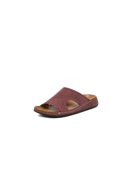 Go Soft Natikači Bordo rdeča