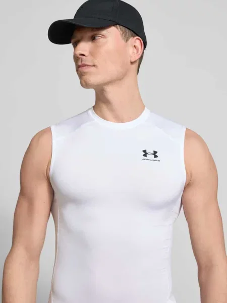 Kamizelka Under Armour z nadrukiem biała