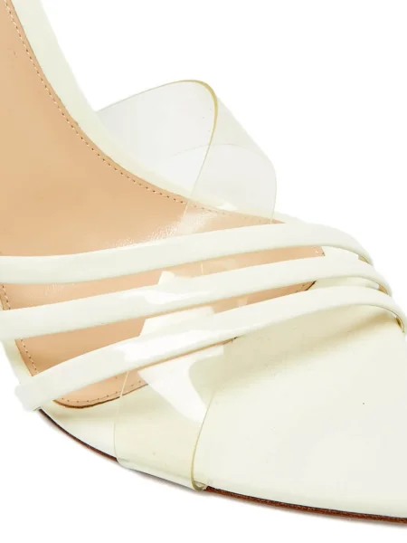 Sandale Gianvito Rossi din piele alb