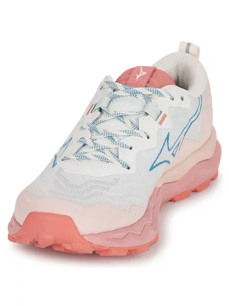 Sneakers Mizuno Wave Daichi 9 W Peach Whip/ Larkspur/ Faded Rode EUR 40 biela