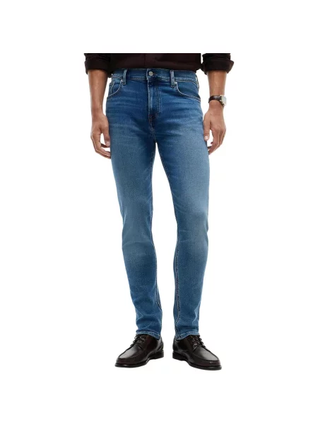 Blugi Tommy Hilfiger Bleecker albastru