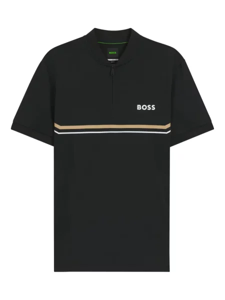 Tricou polo Boss negru