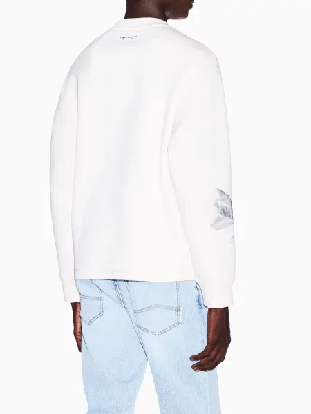 Свитшот Armani Exchange белый