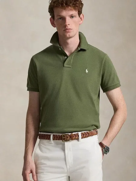 Tricou polo Polo Ralph Lauren verde