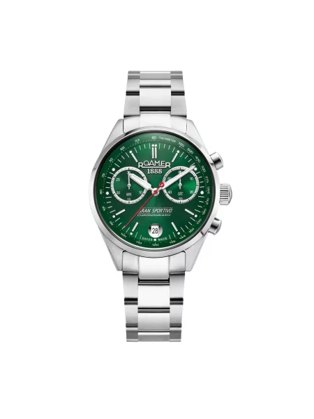 Roamer Analogové hodinky Chronograph Gran Sportivo' zelená