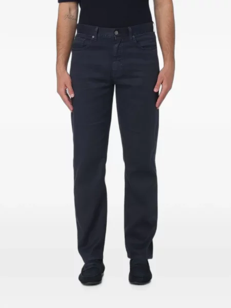 Nadrág Zegna 5 zsebbel kék