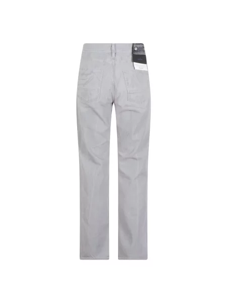 Spodnie Stone Island z kamieniami z 5 kieszeniami szare