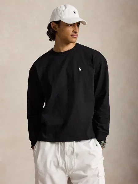 Polo Ralph Lauren Tričko čierna biela
