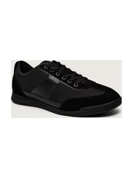 BOSS BLACK Sneakers Nitan_Lowp_txmx negru
