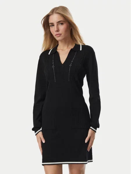 Liu Jo Rochie tricotată negru