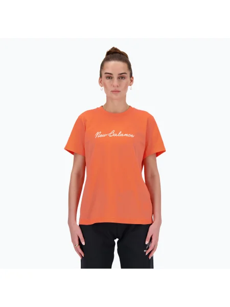 Olcsóbban. Női póló New Balance Script Tee gulfred. Méret: L