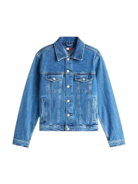 Kurtka jeansowa Tommy Hilfiger niebieska