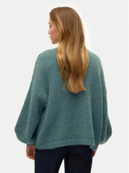 VERO MODA Kardigán MAYBE kaki zelená