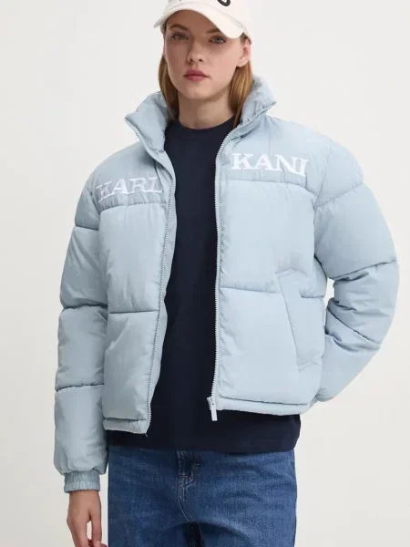 Kurtka Karl Kani Retro Essential Puffer Jacket Light Blue XS niebieska