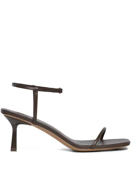 Sandale 12 Storeez din piele maro