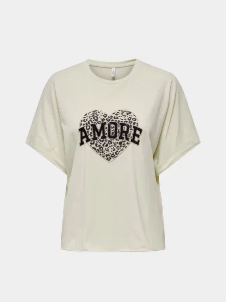 Футболка Only темно-сірий сіра