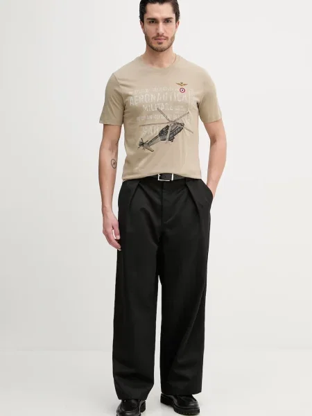 Kratka majica Aeronautica Militare zelena