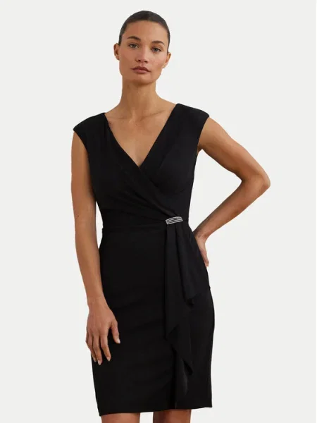 LAUREN RALPH LAUREN Koktélruha fekete