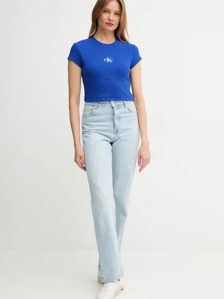 Calvin Klein Jeans tričko modré