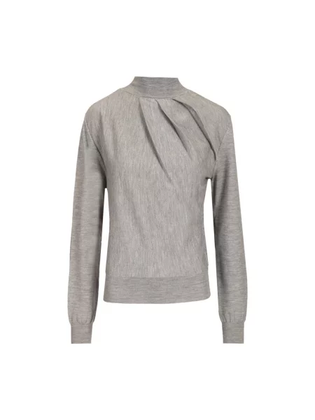 Sweter Givenchy wełniany szary